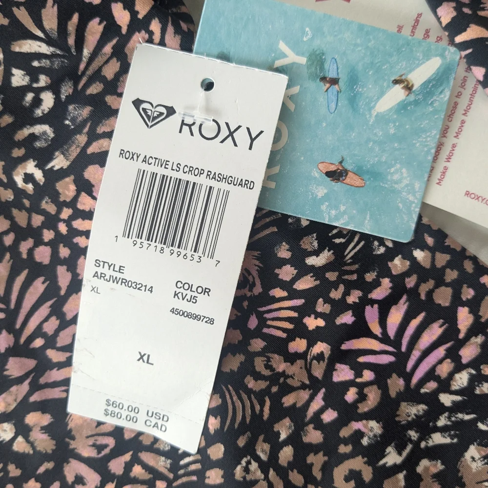 Roxy Rash guard Bikini Set - Picture 4 of 8